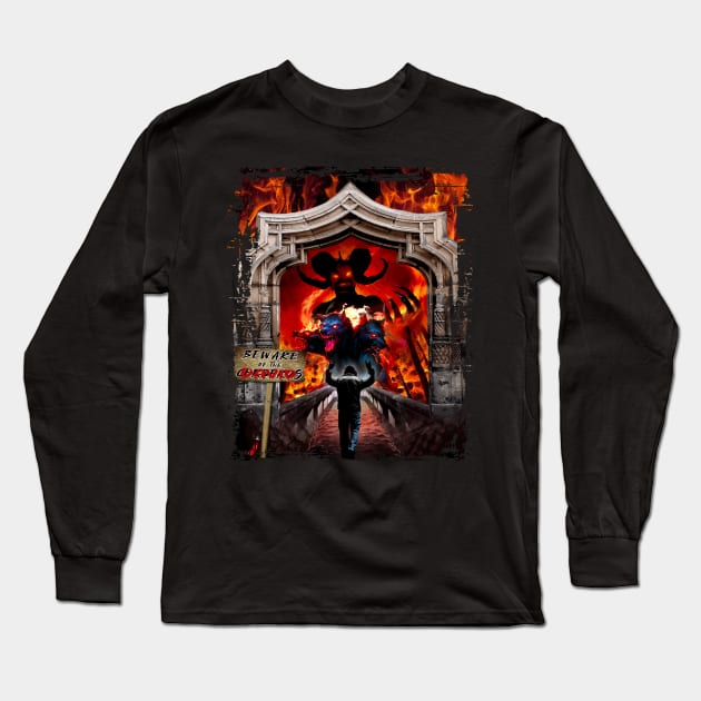 beware of the David. Long Sleeve T-Shirt by PseudoSaints